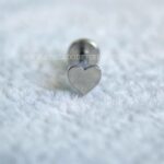 Labret Aço Rosca Interna Coração - Imagem 4