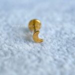 Labret Aço Rosca Interna Lua - Imagem 2