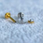 Labret Aço Rosca Interna Lua - Imagem 3
