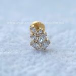 Labret Rosca Interna Titânio Ramo Zircônias - Imagem 3