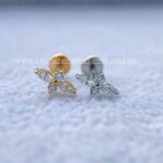 Labret Aço Rosca Interna Zircônias