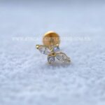 Labret Aço Rosca Interna Zircônias - Imagem 4