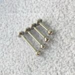 Labret Rosca Interna Titânio Lapidado - Imagem 2