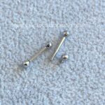 Minibarbell Reto Rosca Interna Titânio Lapidado - Imagem 4