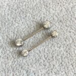 Barbell Titânio Push Pin Zircônia - Imagem 5