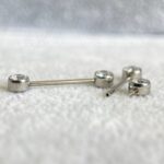 Barbell Titânio Push Pin Zircônia - Imagem 3