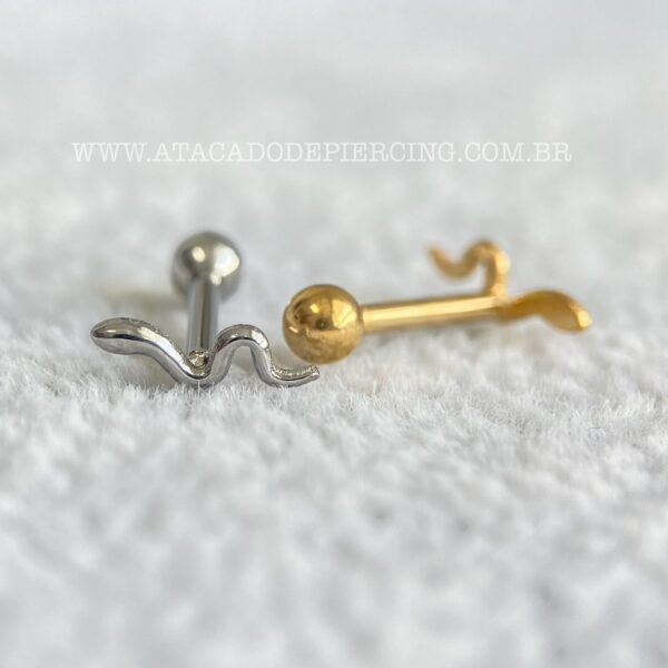 Minibarbell Aço Cobra Liso - Imagem 4
