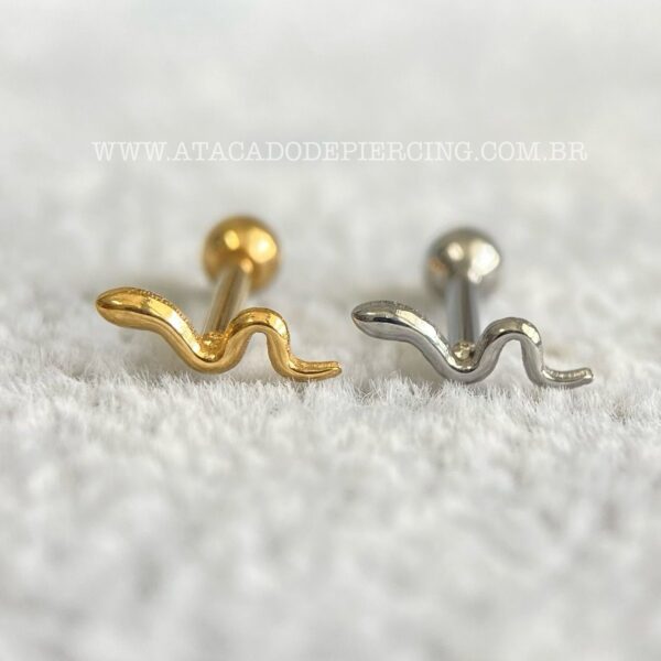Minibarbell Aço Cobra Liso - Imagem 1