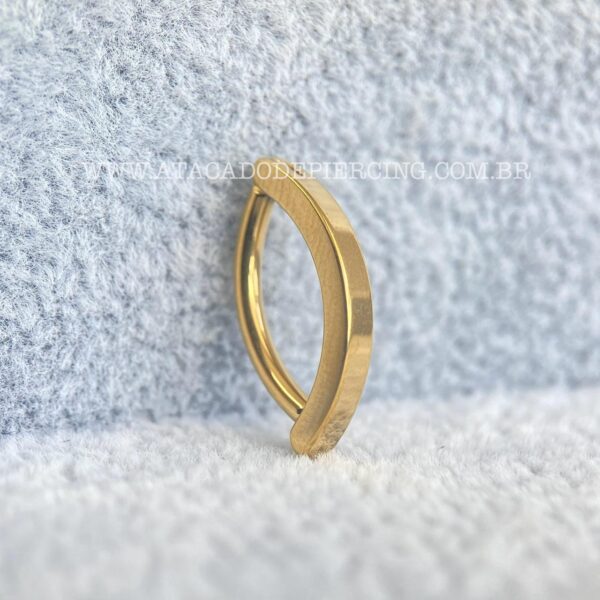 Argola Titânio Lisa Para Umbigo - Imagem 4