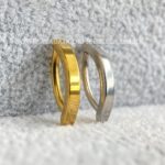 Argola Titânio Lisa Para Umbigo