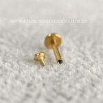 Labret Ouro 18K Zircônia - Imagem 2