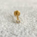 Labret Ouro 18K Zircônia - Imagem 3