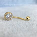 Bananabell Ouro 18K Zircônia - Imagem 2