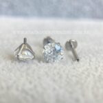 Labret Rosca Interna Titânio Ponto de Luz Zircônia - Imagem 2