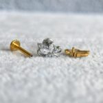 Labret Rosca Interna Titânio Zircônias - Imagem 2
