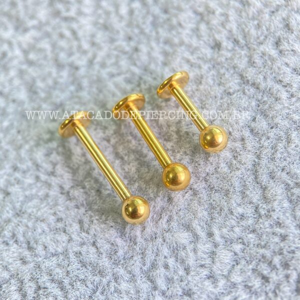 Labret Nióbio Rosca Interna - Imagem 2