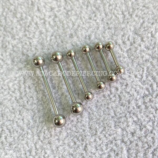 Minibarbell Nióbio Rosca Interna - Imagem 3