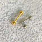 Minibarbell Nióbio Rosca Interna