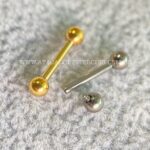 Minibarbell Nióbio Rosca Interna - Imagem 4