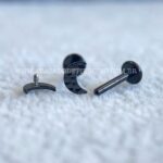 Labret Titânio Rosca Interna Lua Martelado - Imagem 4