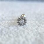 Minibarbell Aço Flor Zircônia - Imagem 5