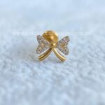 Labret Rosca Interna Titânio Laço Zircônias - Imagem 3