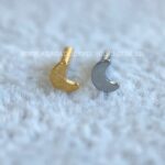 Haste Labret Titânio Base Lua Rosca Interna - Imagem 5