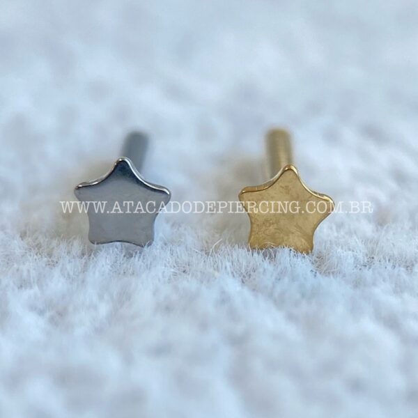 Haste Labret Titânio Base Estrela Rosca Interna - Imagem 5