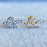 Labret Aço Rosca Interna Ramo Zircônias