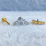 Labret Rosca Interna Titânio Cluster Zircônias - Imagem 2