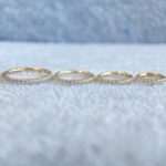Segmento Articulado Ouro 14K Zirconias - Imagem 2