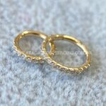 Segmento Articulado Ouro 14K Zirconias - Imagem 9