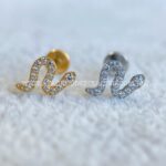 Labret Rosca Interna Titânio Cobra Zircônias