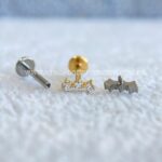 Labret Rosca Interna Titânio Cluster 3 Zircônias - Imagem 2