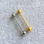 Barbell Titânio Rosca Interna