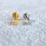 Labret Aço Rosca Interna Raio Liso