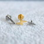 Labret Aço Rosca Interna Raio Liso - Imagem 4