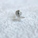 Labret Aço Rosca Interna Raio Liso - Imagem 3