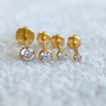 Labret Titânio Push Pin Zircônia - Imagem 7
