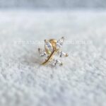 Labret Rosca Interna Titânio Ramo Zircônias - Imagem 3