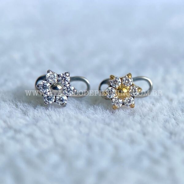 Kit Microdermal Titânio Flor Zircônias - Imagem 1