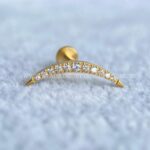 Labret Rosca Interna Titânio Cluster Zircônias - Imagem 5