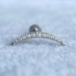 Labret Rosca Interna Titânio Cluster Zircônias - Imagem 3