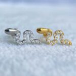 Labret Rosca Interna Titânio Cobra Zircônias