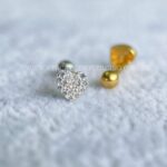 Minibarbell Prata 925 Coração Zircônias - Imagem 3