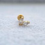 Labret Rosca Interna Titânio Navete Zircônias - Imagem 4