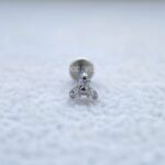 Labret Rosca Interna Titânio Trinity Zircônias - Imagem 4