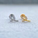 Labret Rosca Interna Titânio Mini Ramo Zircônias