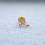 Labret Rosca Interna Titânio Mini Ramo Zircônias - Imagem 2