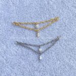 Corrente para Piercing Titânio Zircônias